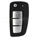 H05614CA0A H05614CA0B X-trail Qashqai 3Btn Flip Remote Hitag-aes 433mhz Aftermarket