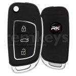 95430-1JAB1 i20 3Btn Flip Remote ID46 433mhz OEM – Keydiy Made HYRK42 - Remkeys