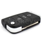 Golf7 3 Button Flip Remote Case - Type 2