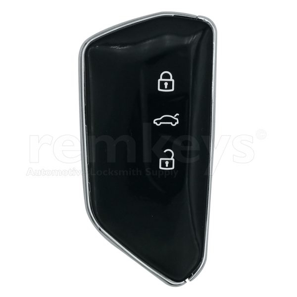 Volkswagen Golf Mk8 3 Buton Smart Remote Case Black