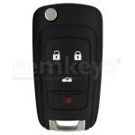 13584848 Camaro 4Btn Flip Remote ID46 433mhz 13584848 – KEYLESS GO