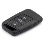 New VW Passat 3 Button MQB Smart Remote Case - Black