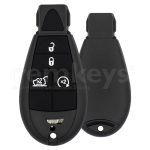 68105083 CHRYSLER 4Btn Smart Remote Pcf7961M 433mhz Black