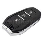 Peugeot Citroen 3 Button Head Lamp Button Smart Remote Case