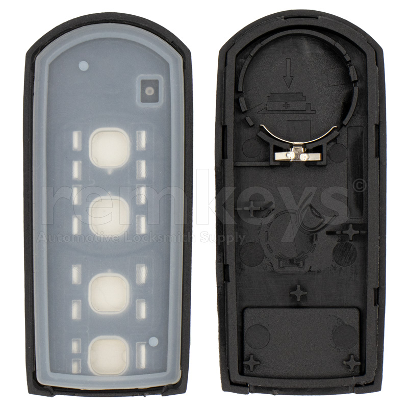 Mazda 4 Button Smart Remote Case Remkeys