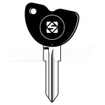 Piaggio Silca GT15RDT5 Transponder Key