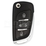 KYDZ Citroen Type 3Btn Flip Remote – YX-DS