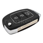 Hyundai Santa FE 3Button Flip Remote Case - HYN17R