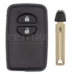 Toyota 2Button Smart Remote Case - BLACK