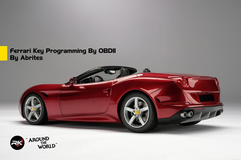 Ferrari Key Programming By OBDII By Abrites