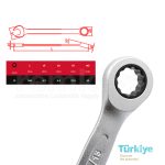 Combination Wrench with Ratchet 13mm - Izeltas - 340020013