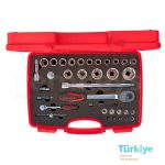 Socket Wrench Set 1/4 - 1/2 inch 6 Points 35 pcs - Izeltas - 1113001038