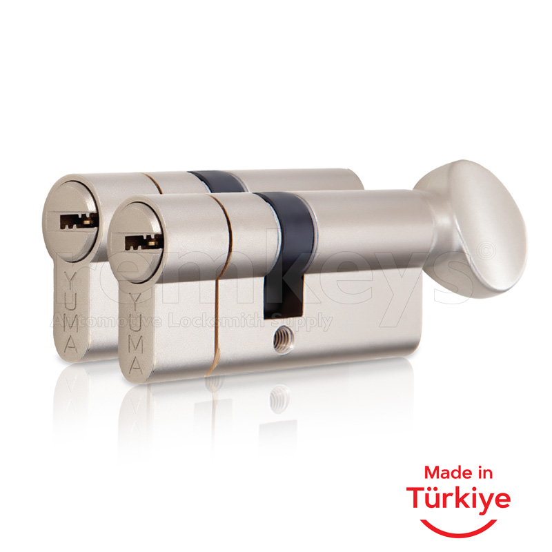 Keyed Alike Pack Of 2 Lock with Cylinder Trap 68 mm - Yuma Locks - YM-B68BG