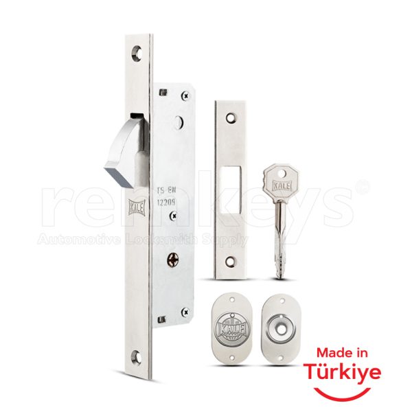 Mortise Lock With Cross Key Type Cylinder For Aluminium Sliding Doors - Kale Locks - 201 F