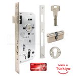 Mortise Lock 45 mm With Cylinder 68 mm - Kale Locks - Kale 2000