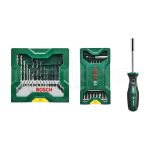 Mini X-Line Bit Set with Screwdriver Bit Holder 41 Pieces - Bosch - 2607017655