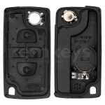 PSA 4Btn Flip Remote Case BOP Battery on Plastic