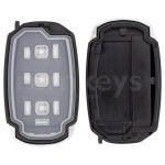 Santa FE 3Button Smart Remote Case - KIA9