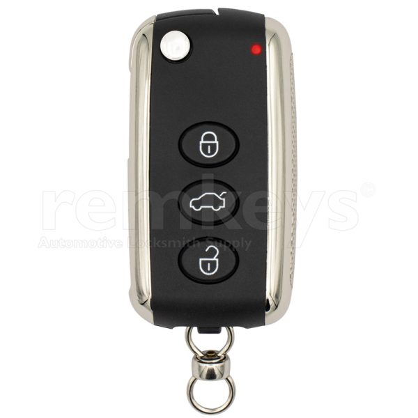 BENTLEY 3Btn Flip Remote PCF7945 433MHz Keyless Go