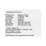 TMPro SW 187 - Key Copier onto TS48 / CN6 / KD48 Transponder