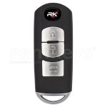 Mazda 3Button Smart Remote Case Type2