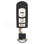 Mazda 3+1Button Smart Remote Case Type2