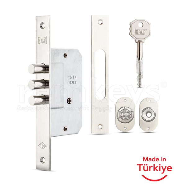 Safety Mortise Lock With Cross Key Type Cylinder - Kale Locks